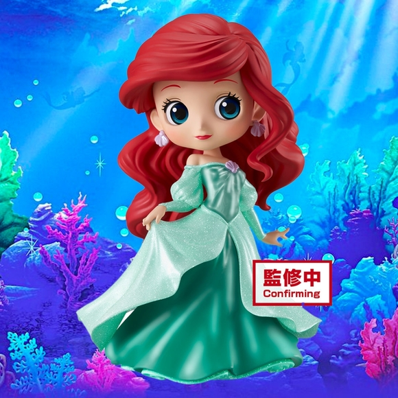 Qposket Princess Ariel Glitter Dress MWT - Picture 5 of 14